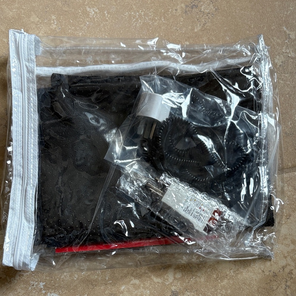 Supreme Ground Therapy Pillow Cover Kit in Black - Picture 2 of 2